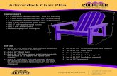 Adirondack Chair Plan KK041720 - Culpeper Wood Preservers Adirondack Chair Plan CUT LIST 2 - 2x4 @ 20