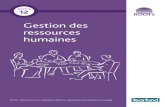 Gestion des ressources humaines - Tearfund Learn ... La gestion des ressources humaines est un domaine
