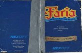 Faria: A World of Mystery and Danger - Nintendo NES ... ... NES-N A Fantasy Action Role-Playing Game