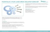 FLEXITALLIC I-FLEX LAGE DRUK ISOLATIE FLENS SET ... eisen van 'Saudi Aramco Std. 02-SAMSS-010¢â‚¬â„¢ . Pakkingdikte
