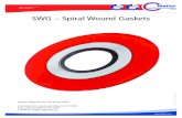 ualit Is Our Passion SWG ¢â‚¬â€œ Spiral Wound Gaskets ... Spiral-wound gaskets are available in a wide range