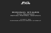 RISING STARS 2021. 4. 7.¢  FRANZ SCHUBERT 1797-1828 Die Forelle, D. 550 (1817) COLE PORTER 1891-1964