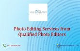 Photo Editing Services from Qualified Photo Editors