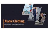 Bulk Order Sartorial Boutique Clothing Only from Alanic Clothing