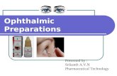 Ophthalmic preparations
