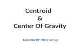 Centroid & Center Of Gravity