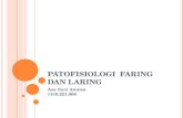 Patofisiologi Faring Laring