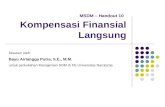 MSDM â€“ Handout 10 Kompensasi Finansial Langsung