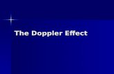 The Doppler Effect. Doppler Effect & Sound Christian Doppler Observing the Doppler Effect Christian Doppler Observing the Doppler Effect Christian Doppler