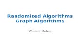 Randomized Algorithms Graph Algorithms