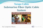 Tonga Cable Submarine Fiber Optic Cable System