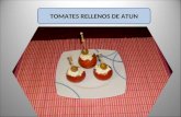 Tomates rellenos de atun