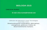 Biologia - ecologia e sustentabilidade 2015