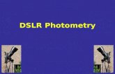 DSLR Photometry