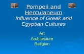 Pompeii and Herculaneum Influence of Greek and Egyptian Cultures