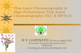 Thin Layer Chromatography and HighPerformance Thin Layer chromatography