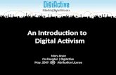 Introduction to Digital Activism