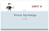 ®»·ç­–ç•¥ Price Strategy UNIT 6. Contents Section I Special Terms 1 Section II Text Study 2 Section III Situational Dialogues 3 Section IV Tasks 4