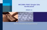 Huawei WCDMA RNO Single Site Verification