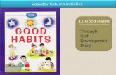 Through Self Development Diary Vasudev Kutumb initiative VASUDEV KUTUMB 11 Good Habits