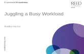 Juggling a Busy Workload