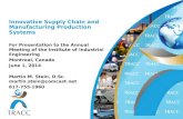 Innovative Supply Chain and Manufacturing Production Systems