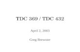 TDC 369 / TDC 432