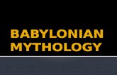 Babylonian mythology
