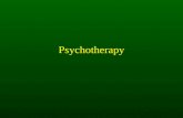 Psychotherapy. Overview What is psychotherapy? Who does psychotherapy? Approaches to psychotherapy. Classification of psychotherapies. Three examples