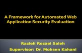 Razieh Rezaei Saleh Supervisor: Dr. Mohsen Kahani