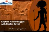 Explore Ancient Egypt with Explor Egypt