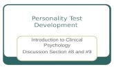 D8 and d9 personality test development 10 2007-posting