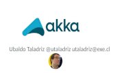 Desarrollando aplicaciones reactivas con Akka y Scala