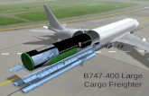 B747-400 Large Cargo Freighter