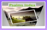 Psalms Index