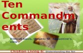 Understanding the  Ten Commandments