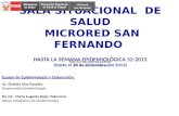 Med . Luis Fernando  Cahua Rocca Jefe  Microred  San Fernando