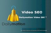 Video SEO | SEO Tips | Dailymotion SEO | SEO Optimization | Optimization