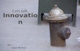 Lets talk innovation