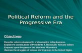 Political Reform and the Progressive Era