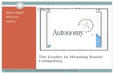 Autonomy Presentation