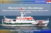 Renstra dan Roadmap  Badan Nasional Penanggulangan Bencana  2015-2019