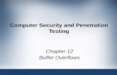 Computer Security and Penetration Testing Chapter 12 Buffer Overflows