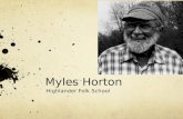 Myles Horton
