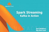 Spark streaming with kafka
