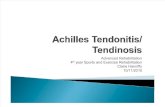 Achilles Tendonitis Presentation