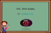 Isl 2014 india