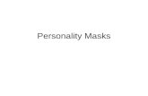 Personality Masks. Carnival masks AFRICAN MASKS