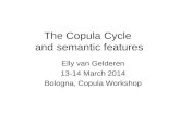 The Copula Cycle  and semantic features