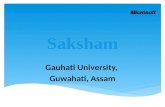 Gauhati University, Guwahati, Assam. ï€ Location : Gauhati University, Guwahati ï€ State: Assam ï€